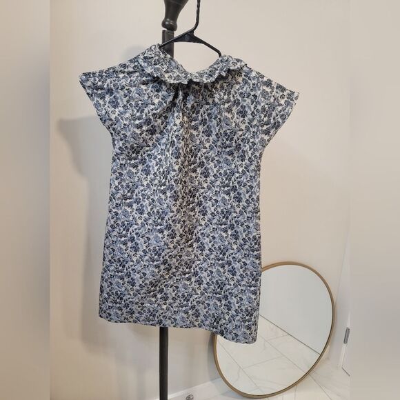 Ann Mashburn Jacquard Silky Shift Dress Womens XS Wedding - Picture 1 of 9